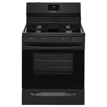 Frigidaire 30" Freestanding Manual-Clean Gas Range in Black, , large