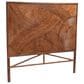 Baxton Studio Elettra Queen Headboard in Dark Brown, , large