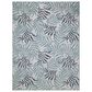 Nourison Garden Oasis Nature Blue 8" x 10" Indoor/Outdoor Area Rug, , large