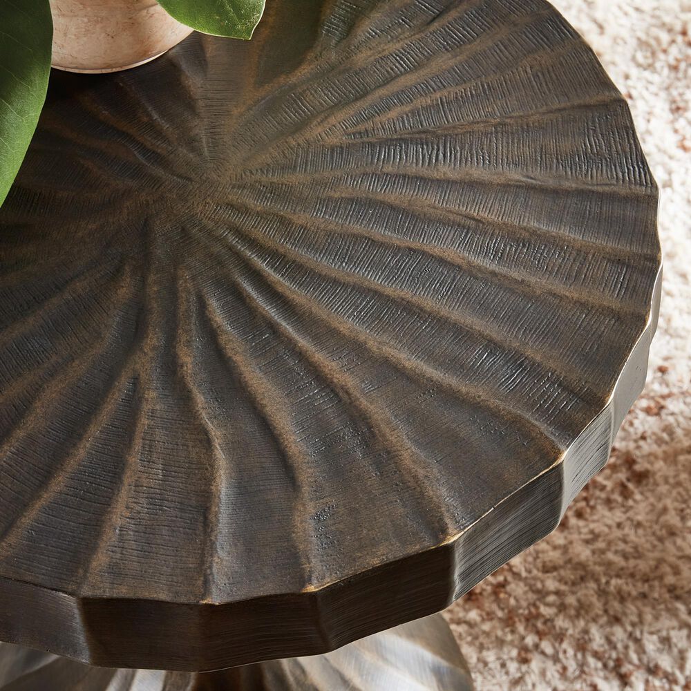 Hooker Furniture Commerce and Market Ferrous End Table in Bronze, , large