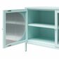 DHP Luna Wide 2-Door Accent Cabinet with Fluted Glass in Sky Blue, , large