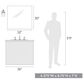 Golden Lighting Travers 1-Light Bath Vanity in Matte Black, , large