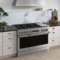 Monogram 48" All Gas Professional Range with 6 Burners and Griddle in Stainless Steel, , large
