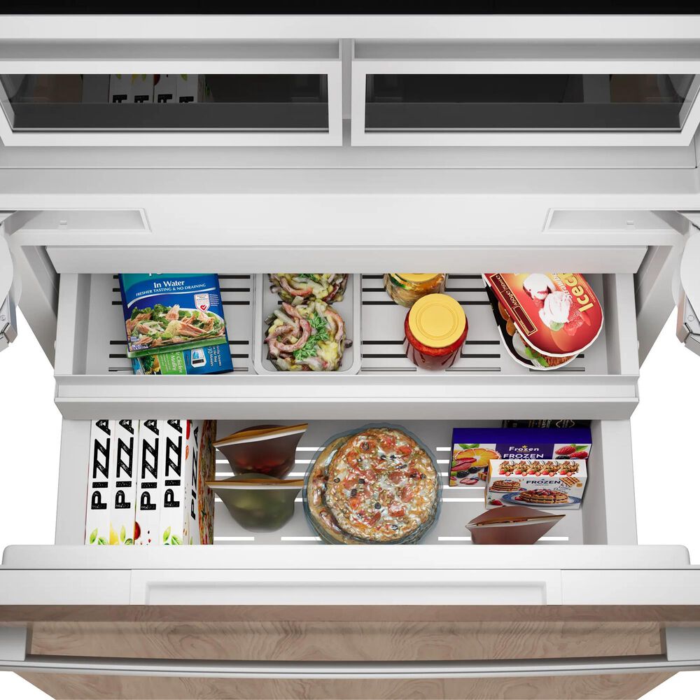 Bosch Benchmark 20.1 Cu. Ft. Built-in Bottom Freezer Refrigerator in Panel Ready, , large