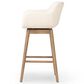 Four Hands Hannah Swivel Counter Stool in Amber Ash, , large