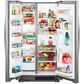 Whirlpool 25 Cu. Ft. 36" Side-by-Side Refrigerator in Monochromatic Stainless Steel, , large