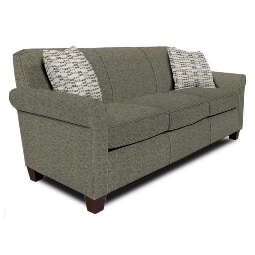 Ball Creek Designs Angie Stationary Queen Sleeper Sofa in Vault Storm, , large