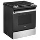 Whirlpool 5 Cu. Ft. Gas Range with Frozen Bake in Stainless Steel, , large