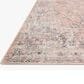 Loloi II Skye SKY-01 9" x 12" Blush and Grey Area Rug, , large
