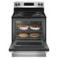 GE Appliances 30" Freestanding Electric Range with Self Clean in Stainless Steel, , large