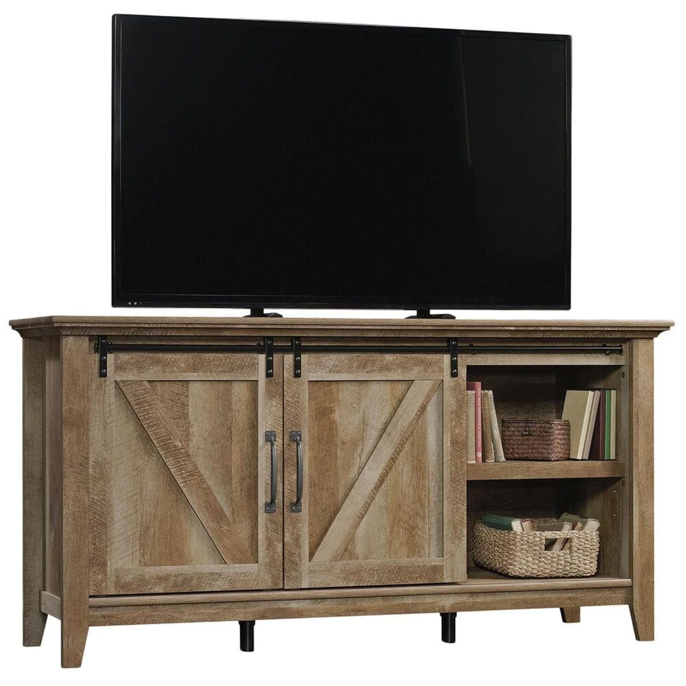 Sauder Dakota Pass 66&quot; Credenza in Craftsman Oak, , large