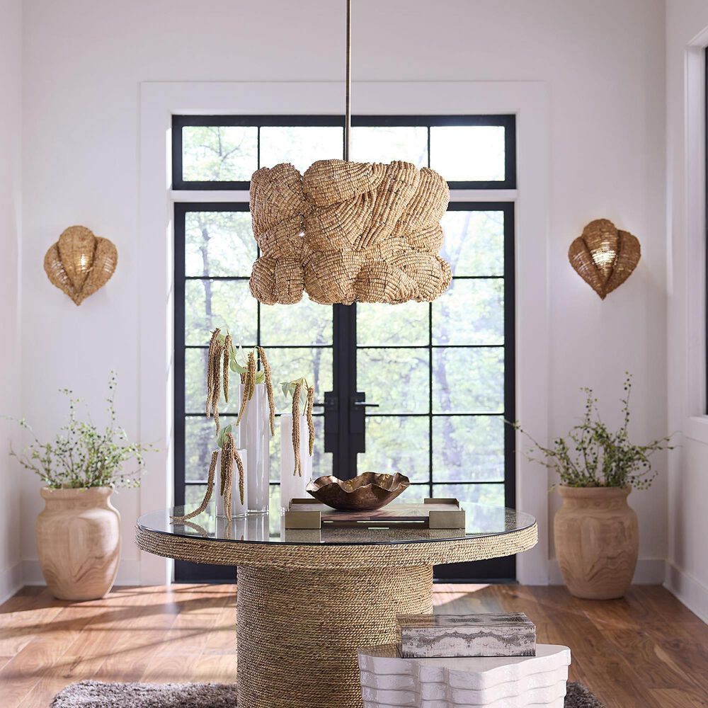 Jamie Young Direct Ship Elmont 3-Light Small Chandelier in Natural, , large