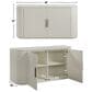 Steve Silver Colvin 2-Door Server in Black, , large
