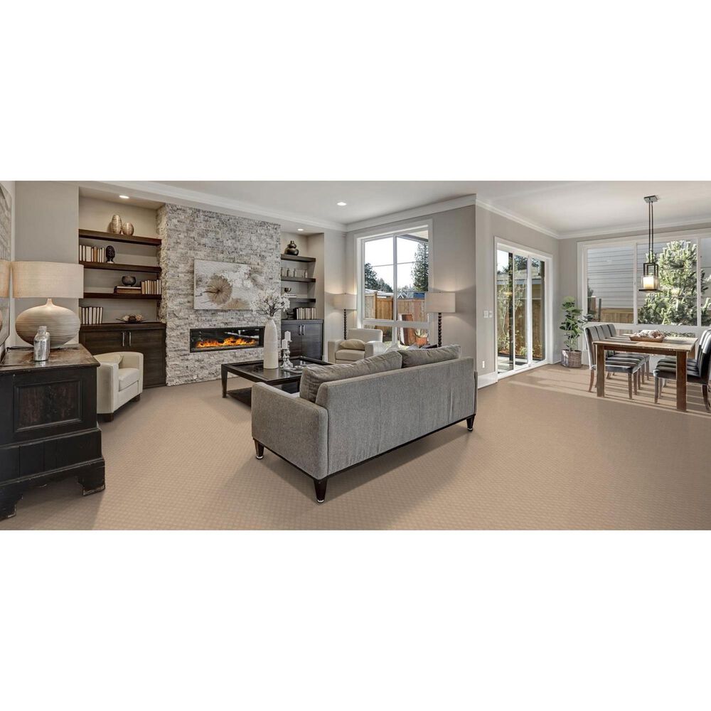 Lexmark Carpet Mills Inc. Mont Blanc Carpet in Relaxed Khaki, , large