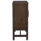 Linon Home Decor Malcolm 2-Door Accent Cabinet in Brown, , large
