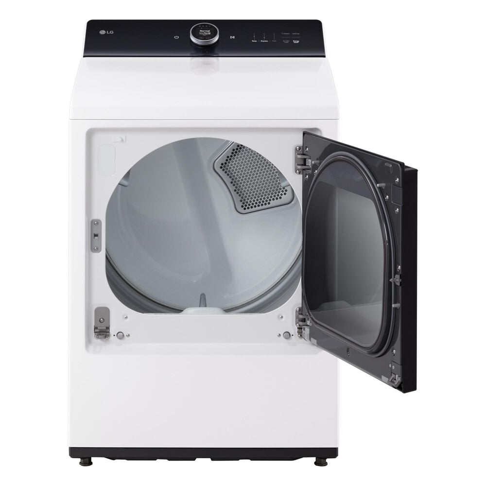 LG 7.3 Cu. Ft. Gas Dryer with AI Sensing in Alpine White, , large