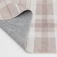 Central Oriental Rugease Plaid 5" x 7" Beige and Ivory Area Rug, , large