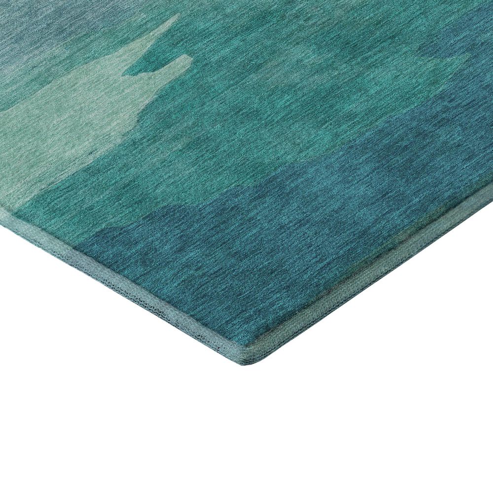 Dalyn Rug Company Pacifica PA9 1&#39;8&quot; x 2&#39;6&quot; Turquoise Area Rug, , large