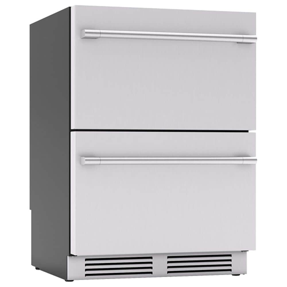 Zephyr 5.1 Cu. Ft. Dual Zone Drawer Refrigerator in Stainless Steel, , large