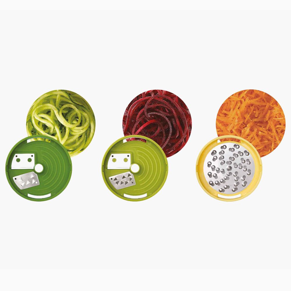 Joseph Joseph Spiro Hand-Held Spiralizer in Green, , large