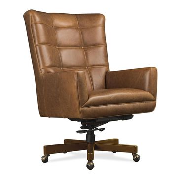 Hooker Furniture Executive Desk Chair in Jala Whiskey and Worn Saddle, , large