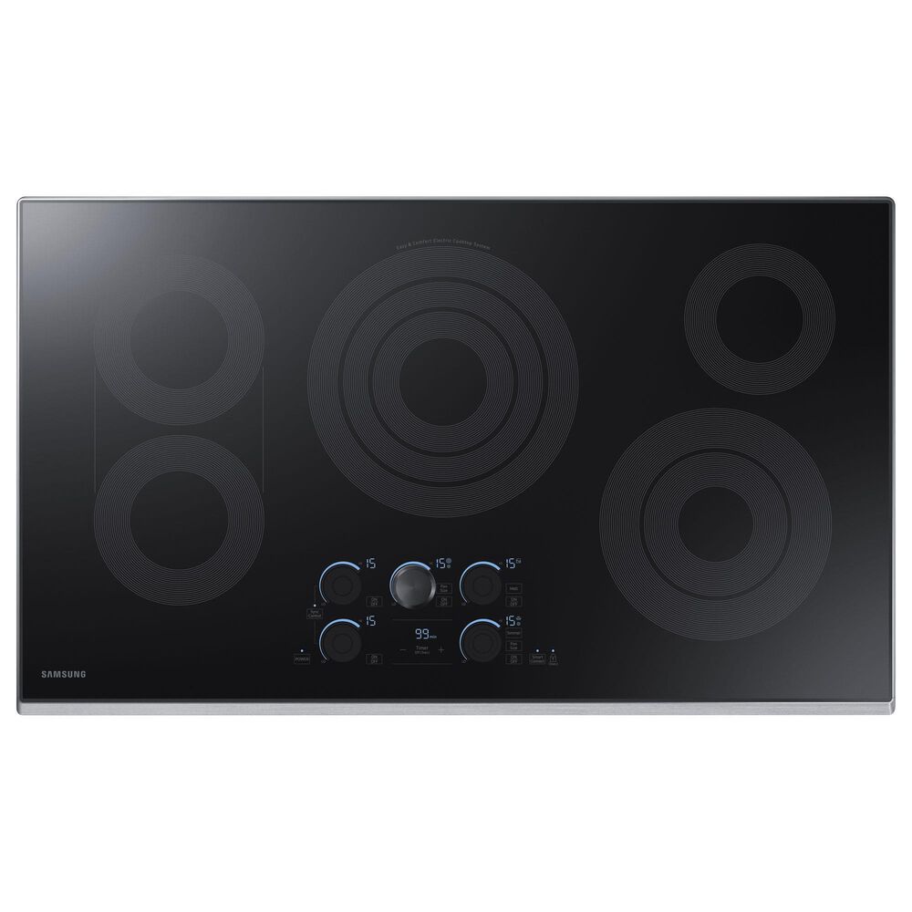 Samsung 2-Piece Kitchen Package with Bespoke 30" Combination Wall Oven and 36" Electric Cooktop in Stainless Steel, , large