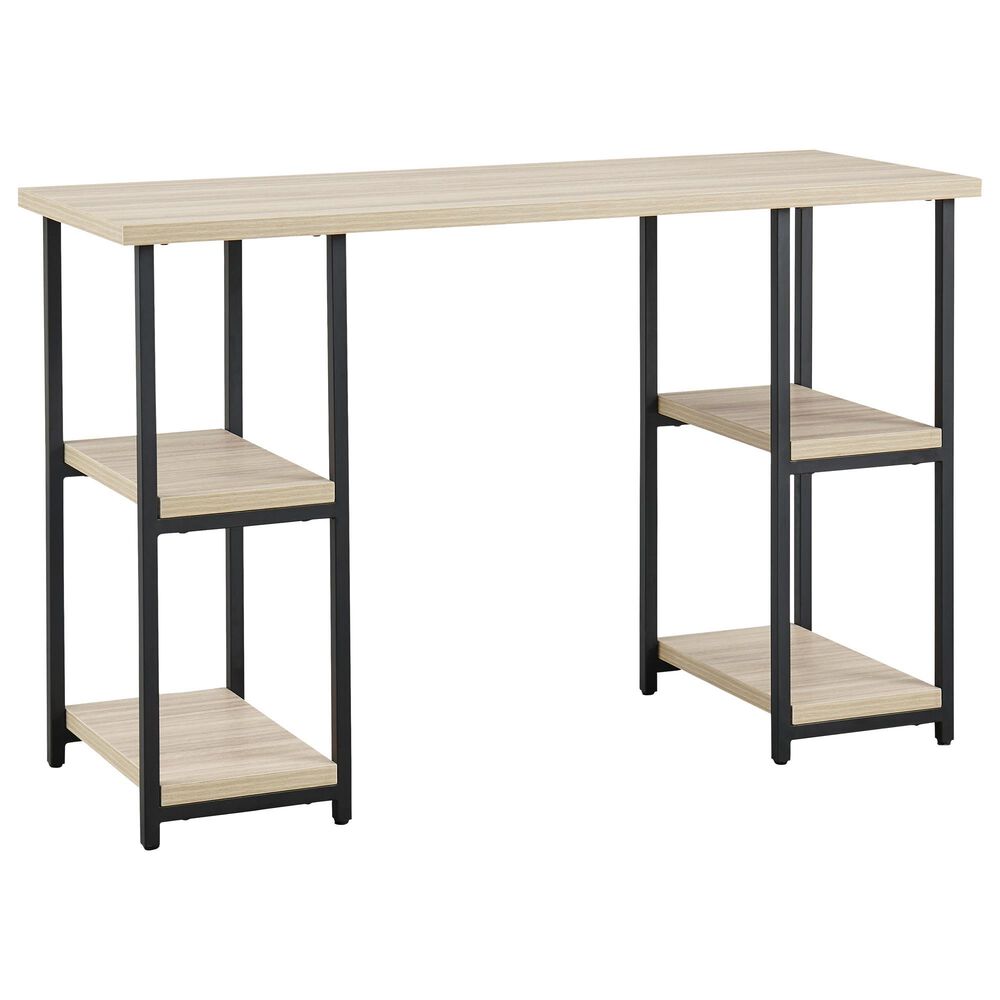 Ashley Waylowe 48" Writing Desk in Natural and Black, , large