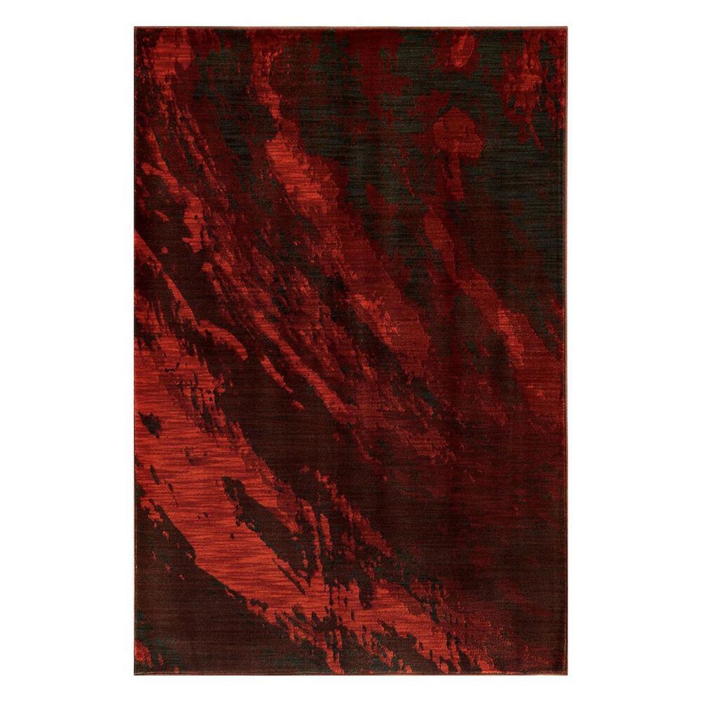 Oriental Weavers Sedona 6367B 7"10" x 10"10" Red Area Rug, , large
