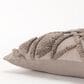 Rizzy Home 20" x 20" Polyester Filled Throw Pillow in Gray, , large
