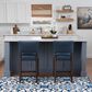 Linon Home Decor Koda Counter Stool in Rich Brown (Set of 2), , large