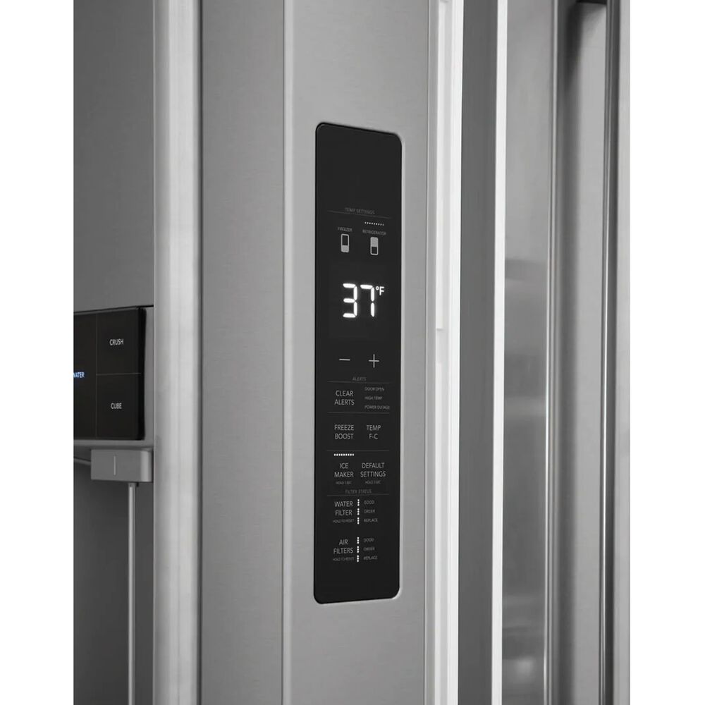 Frigidaire Professional 21.4 Cu. Ft. Counter-Depth 4-Door French Door Refrigerator in Stainless Steel, , large