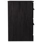 Ashley Belachime Full Panel Bed with Dresser Chest and 2 Nightstands in Dark Charcoal, , large