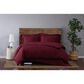 Pem America Brooklyn Loom Classic 2-Piece Twin Duvet Set in Burgundy, , large