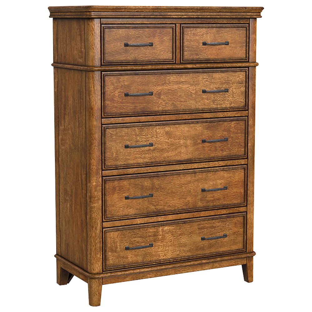 A-America Bandalier 5-Piece Queen Bedroom Set in Warm Russet, , large