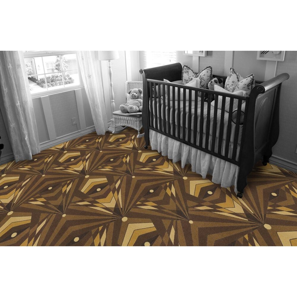 Milliken Brand Code Deco Strobe Essentials Carpet in Brown, , large