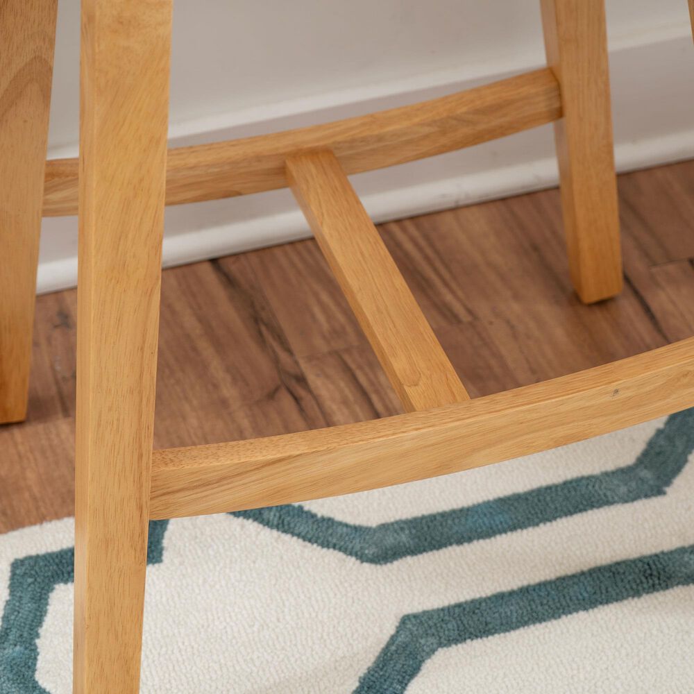 Linon Home Decor Culver Counter Stool in Natural (Set of 2), , large