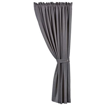 HiEnd Accents Luna 48" x 108" Curtain in Slate, , large