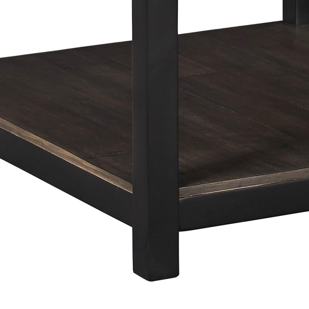 Ashley Johurst Rectangular End Table in Grayish Brown and Black, , large