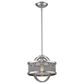 Golden Lighting Colson 1-Light Mini Pendant with Mesh Shade in Pewter, , large
