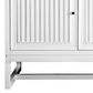 James Martin Vanities Addison 60" Double Bathroom Vanity in Glossy White with 3 cm Eternal Marfil Quartz Top and Rectangular Sinks, , large