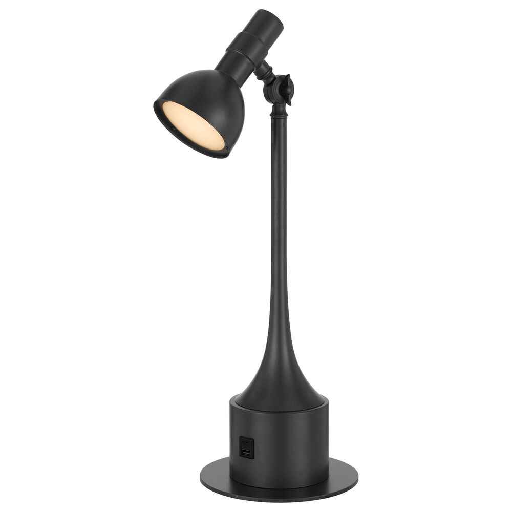 Cal Lighting Allanson Desk Lamp in Charcoal Grey, , large
