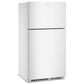Amana 21 Cu. Ft. Top Freezer Refrigerator with Dual Crisper Drawers in White, , large