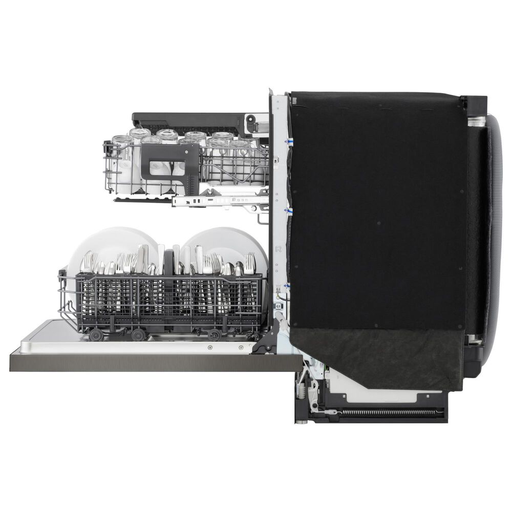 LG 24&quot; Built-In Pocket Handle Dishwasher with 3rd Rack in Black Stainless Steel, , large