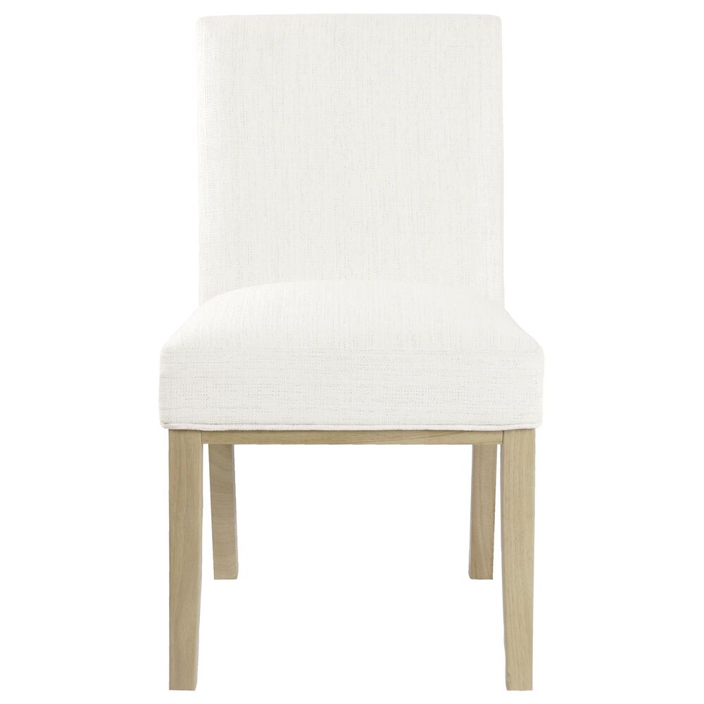 Kinfine Dining Chair with White Cushion in Light Natural, , large