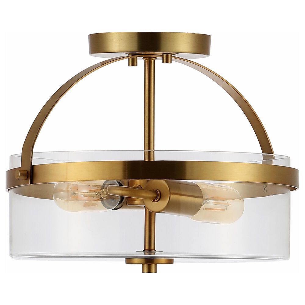Safavieh Erlan Flush Mount in Brass, , large