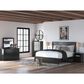 Ashley Maribel King Panel Bed in Black, , large