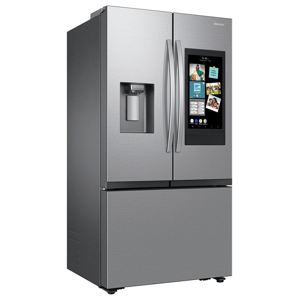 Samsung 25 Cu. Ft. 3-Door French Door Refrigerator with Family Hub in Stainless Steel, , large