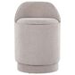 Lumisource Marla Upholstered Vanity Stool in Grey, , large