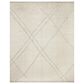 Amber Lewis x Loloi Gwyneth 2" x 3" Ivory and Silver Area Rug, , large