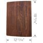 Blanco Performa 14" x 20" Wood Cutting Board, , large